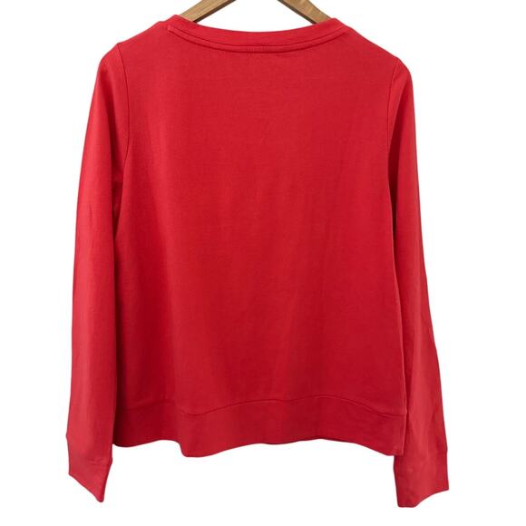 Lilly Pulitzer Rami Sweatshirt Coconut "Joy" Jeweled Graphic Size Small - Picture 5 of 9